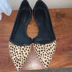 Cheetah print flats